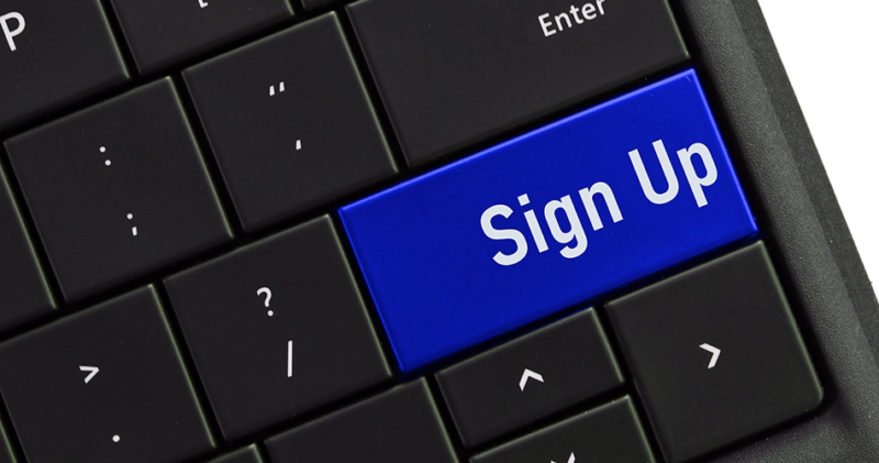 Email Marketing Sign Up Options