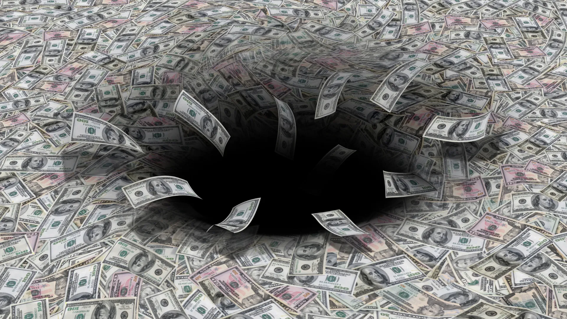 Throwing marketing budget down the drain