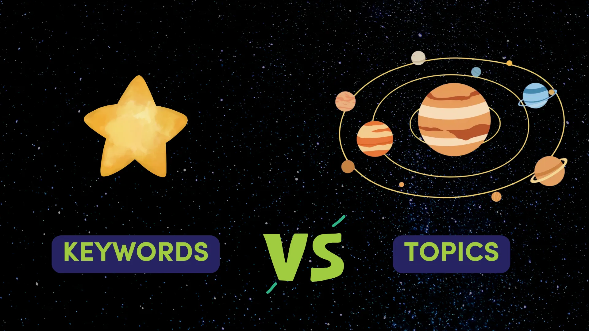 Keywords vs Topics in SEO
